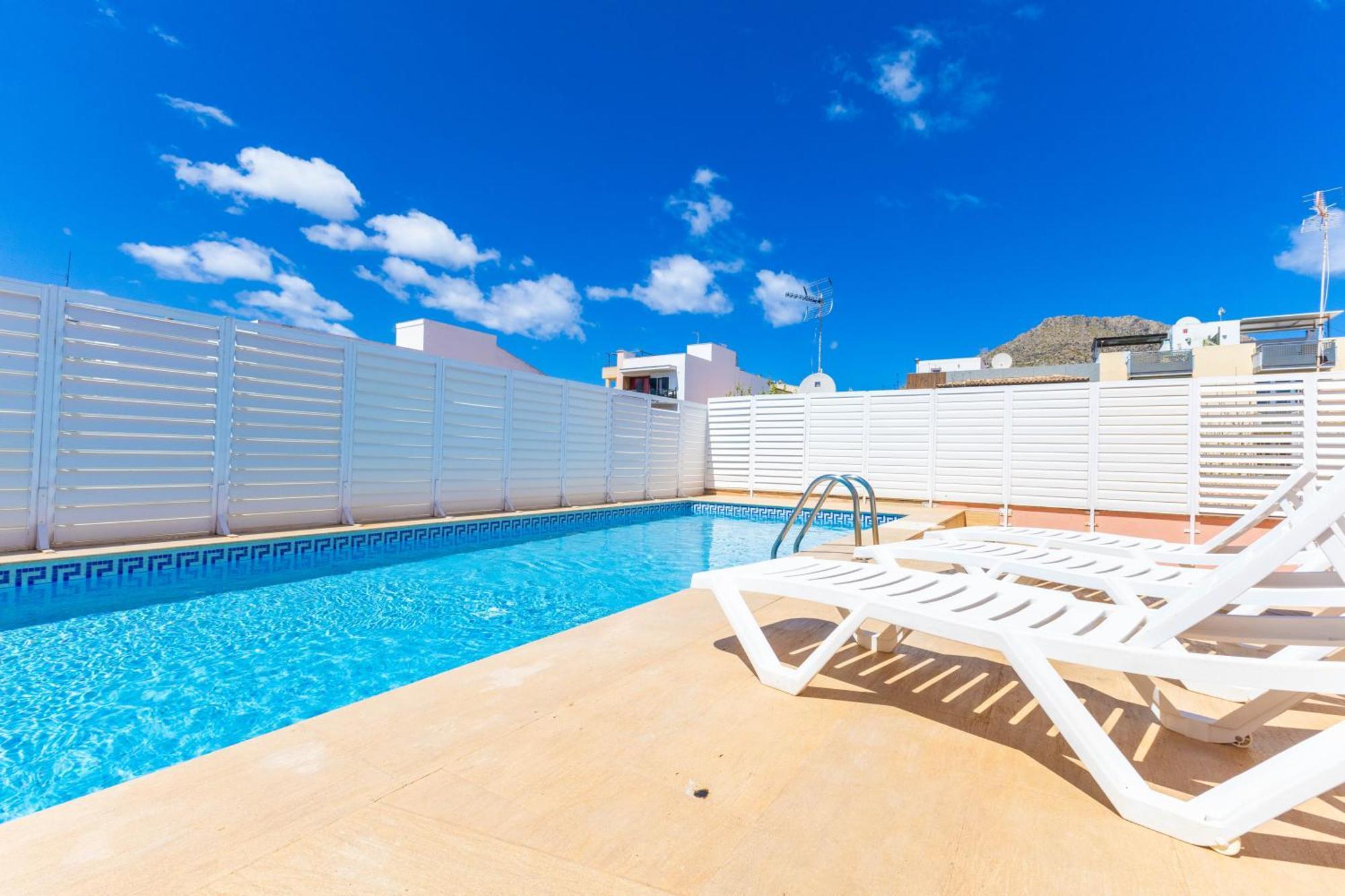Nice Apartment With Wifi And Pool Port de Pollença Buitenkant foto